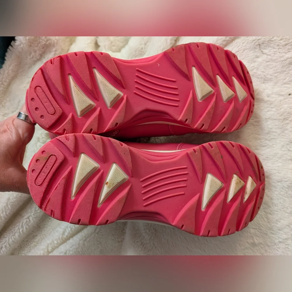Stylish Pink Kids Snow Boots